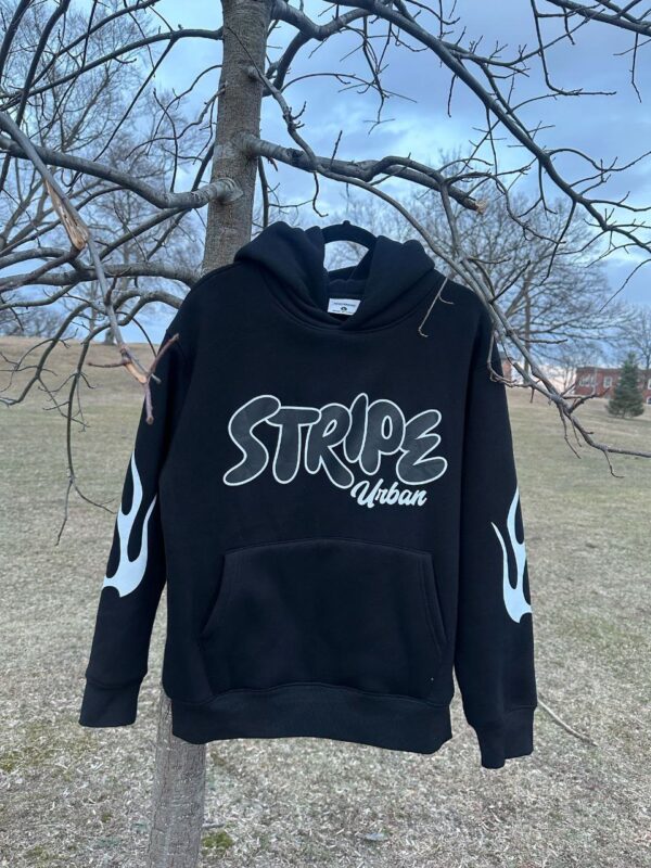 Stripe BlackBerry Hoodie - Image 7