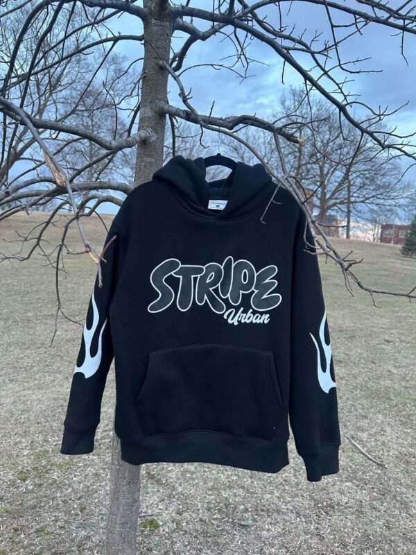 Stripe BlackBerry Hoodie - Image 3